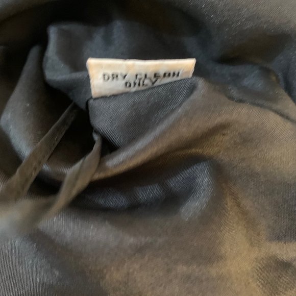 Vintage Mark & John by Gopal Black and Gold Sequin/Beaded Halter Top Size L - Picture 13 of 15